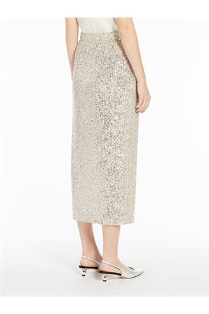 Gonna ottelia in tulle ricamato argento 2515771011600001 MAX MARA WEEKEND | Gonna | 2515771011600001